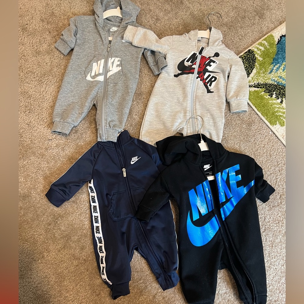 Jordan/ nike outfits for baby boys